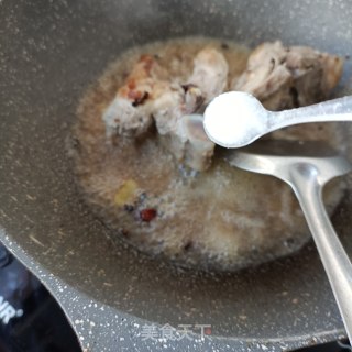 玉米脊骨炖芸豆步骤5