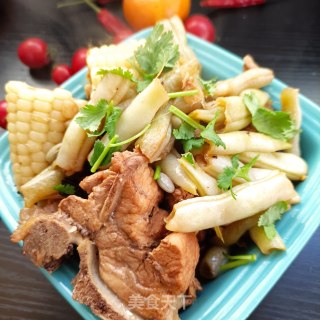 玉米脊骨炖芸豆步骤13