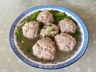 家常清炖狮子头步骤7