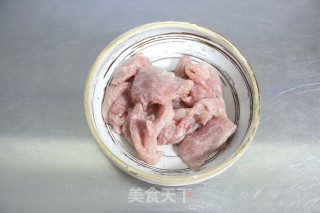 肉片胡萝卜茭白步骤2