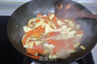 肉片胡萝卜茭白步骤6