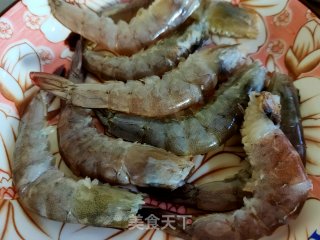 青虾炒茄子步骤3