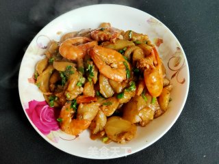 青虾炒茄子步骤12
