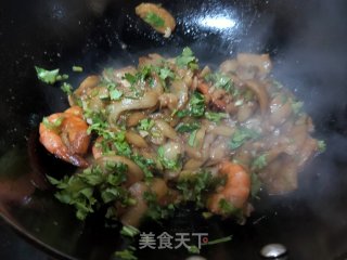 青虾炒茄子步骤11