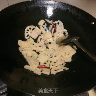 香辣莲藕步骤4