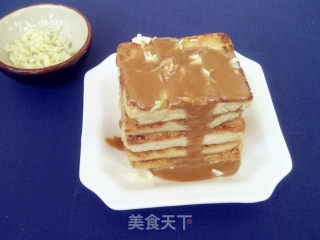 电饼铛煎豆腐步骤6