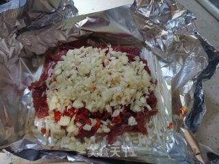 锡纸牛肉步骤7