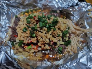 锡纸牛肉步骤11