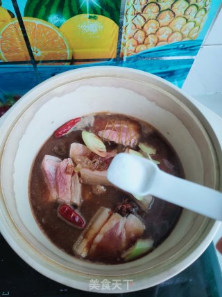 砂锅腐乳烧肉步骤14