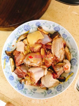 冬菇滑鸡步骤7