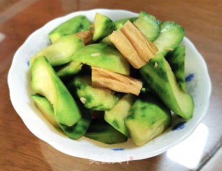 丝瓜炒腐竹步骤10