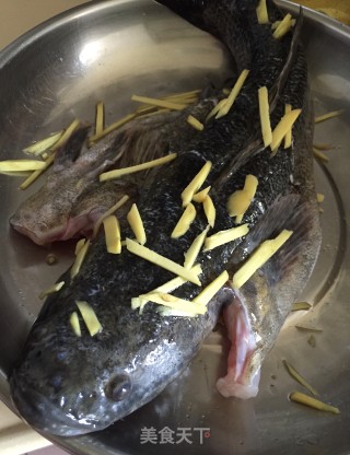 清蒸笋壳鱼步骤3