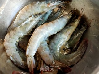香烤大虾步骤5