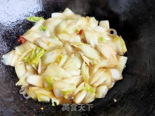 粉丝炒白菜步骤10