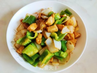 青椒鸡丁步骤10
