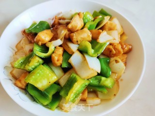 青椒鸡丁步骤11