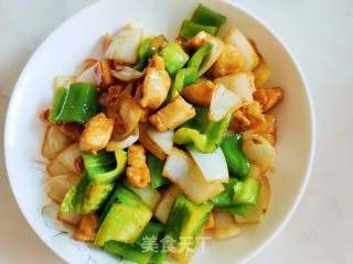 青椒鸡丁步骤12