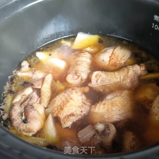土鸡腿炖山药步骤16
