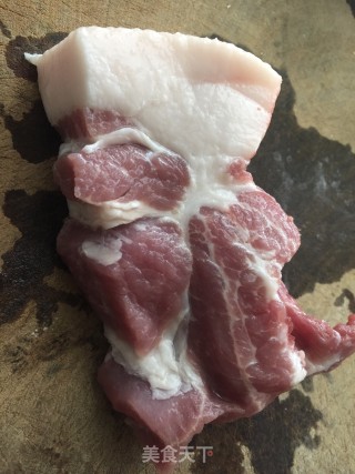 东北扁豆炖上肉步骤3