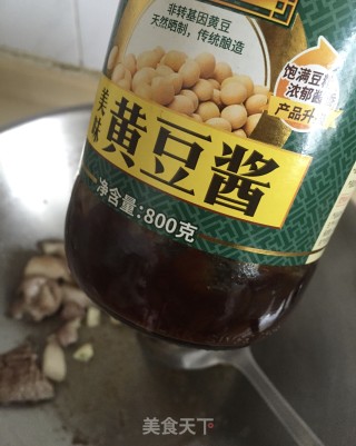 东北扁豆炖上肉步骤6