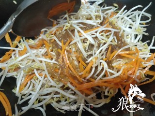 素炒合菜步骤6