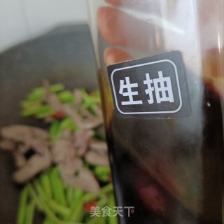 蒜苔炒猪肝步骤13