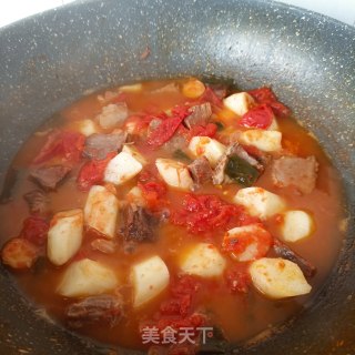 山药番茄炖牛肉步骤16