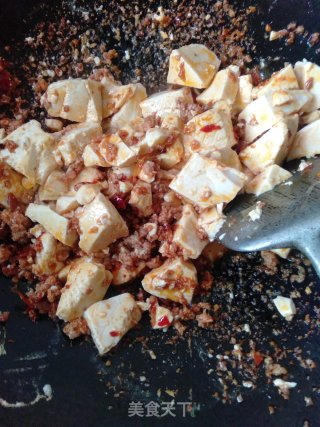 肉末豆花步骤4