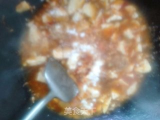 肉末豆花步骤7