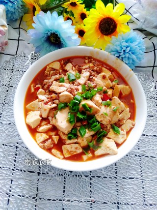肉末豆花步骤8