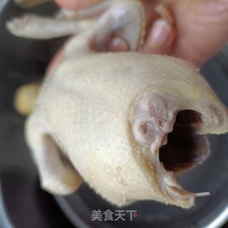 竹荪虫草花玉米炖鸽子步骤7