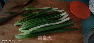 小葱炒鹅蛋步骤2