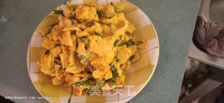 小葱炒鹅蛋步骤6