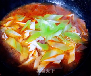 水煮羊肉鸭血步骤9