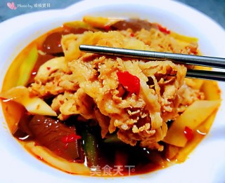 水煮羊肉鸭血步骤15