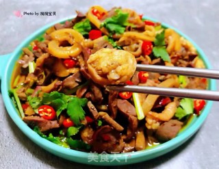 爆炒羊杂步骤11