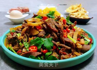 爆炒羊杂步骤15