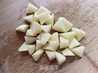 家常地三鲜步骤2