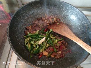 辣炒鸡心步骤5
