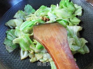 肉片牛心菜炒铁棍山药粉条步骤9