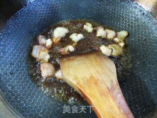 肉片牛心菜炒铁棍山药粉条步骤8