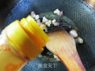 肉片牛心菜炒铁棍山药粉条步骤7