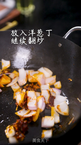 东北家常菜：辣椒干豆腐步骤6