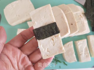 照烧海苔煎豆腐步骤4