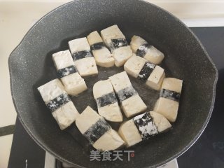 照烧海苔煎豆腐步骤5
