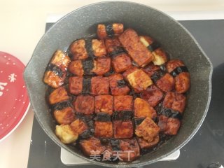 照烧海苔煎豆腐步骤9