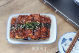 照烧海苔煎豆腐步骤10