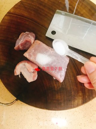 咸鱼蒸猪肉步骤2