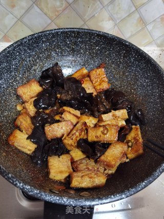 青瓜木耳烧豆腐步骤13