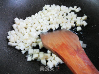 空心菜梗炒茭白步骤5
